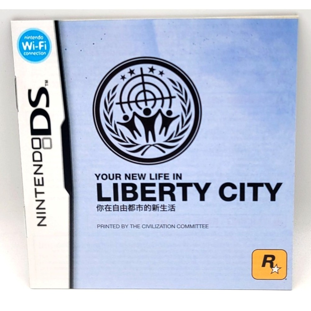 Grand Theft Auto Chinatown Wars NINTENDO DS GAME MANUAL ONLY *NO‎ GAME*
